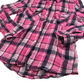 YD Pink Checked Shirt Age 4