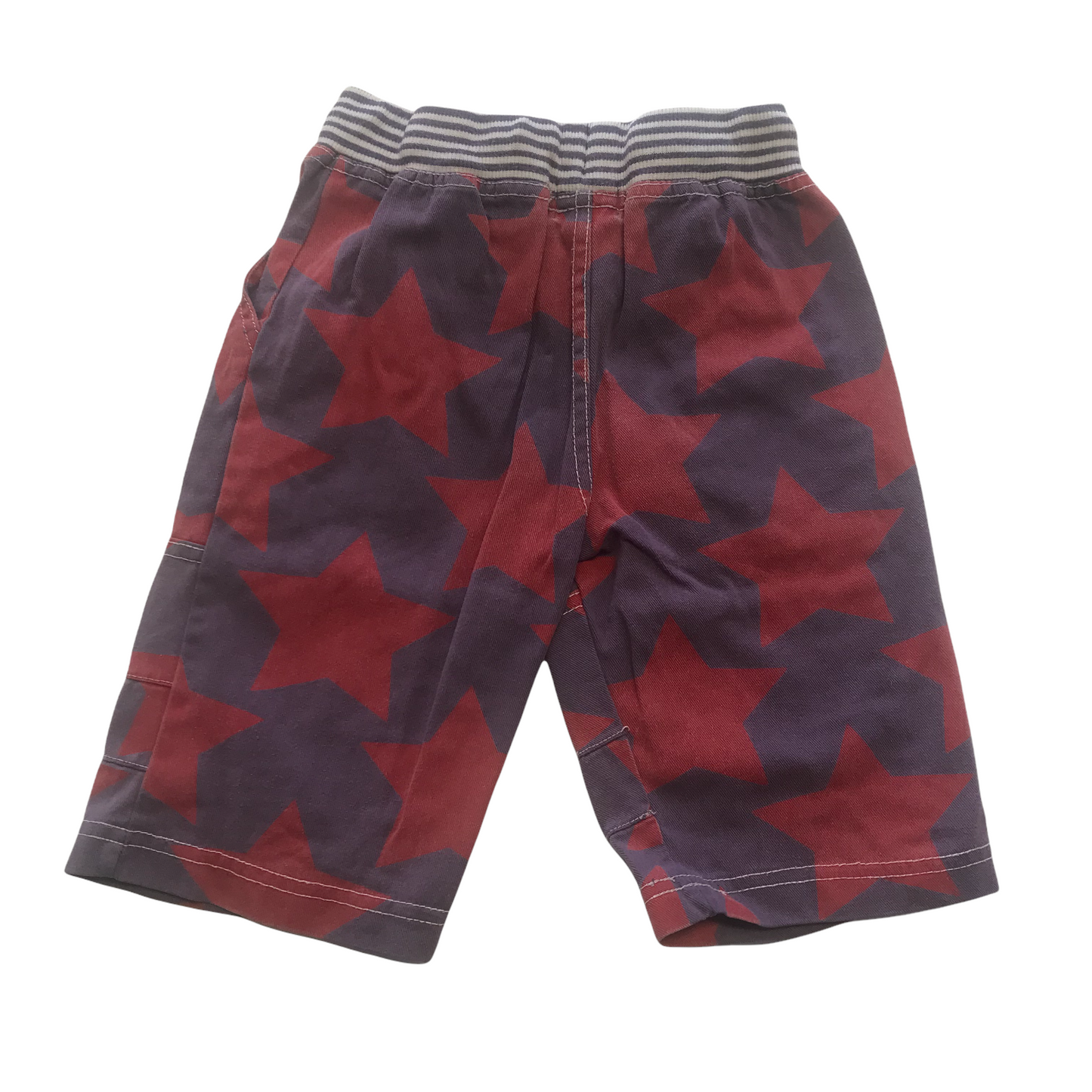 Lilly+Sid Purple Red Starry Shorts Age 4