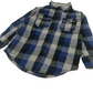 Sam and Ty Blue and Grey Checked Shirt Age 4