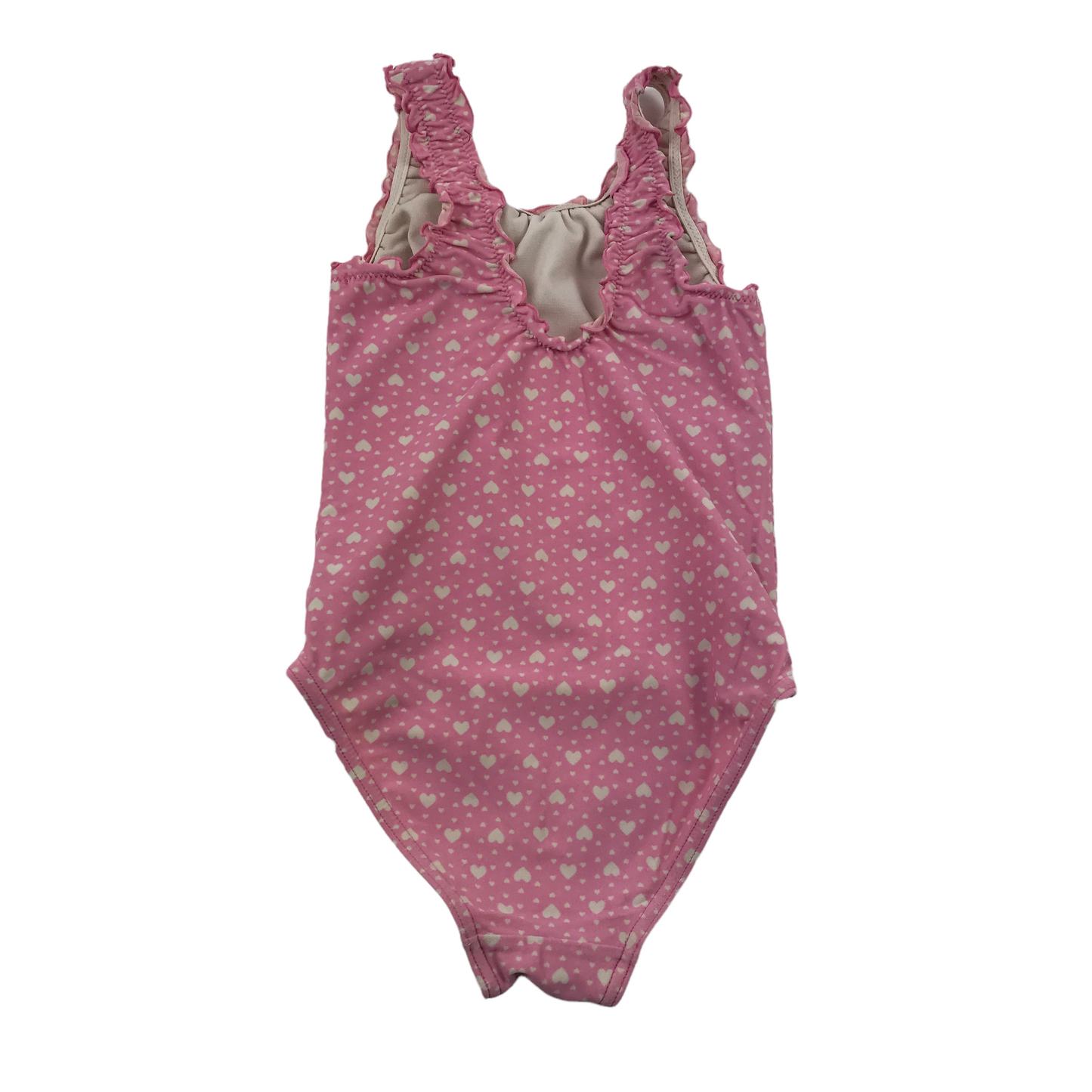 George Pink Love Heart Swimsuit Age 4