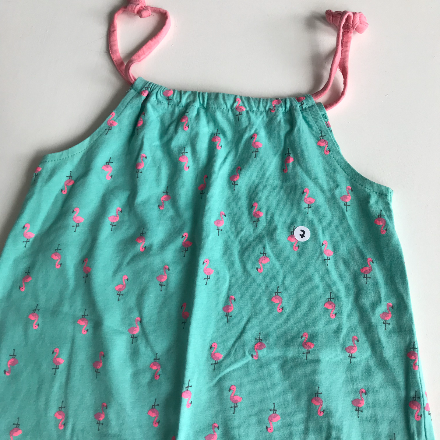 Dress - Flamingo - Age 7