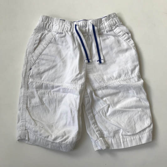 Shorts - White - Age 5