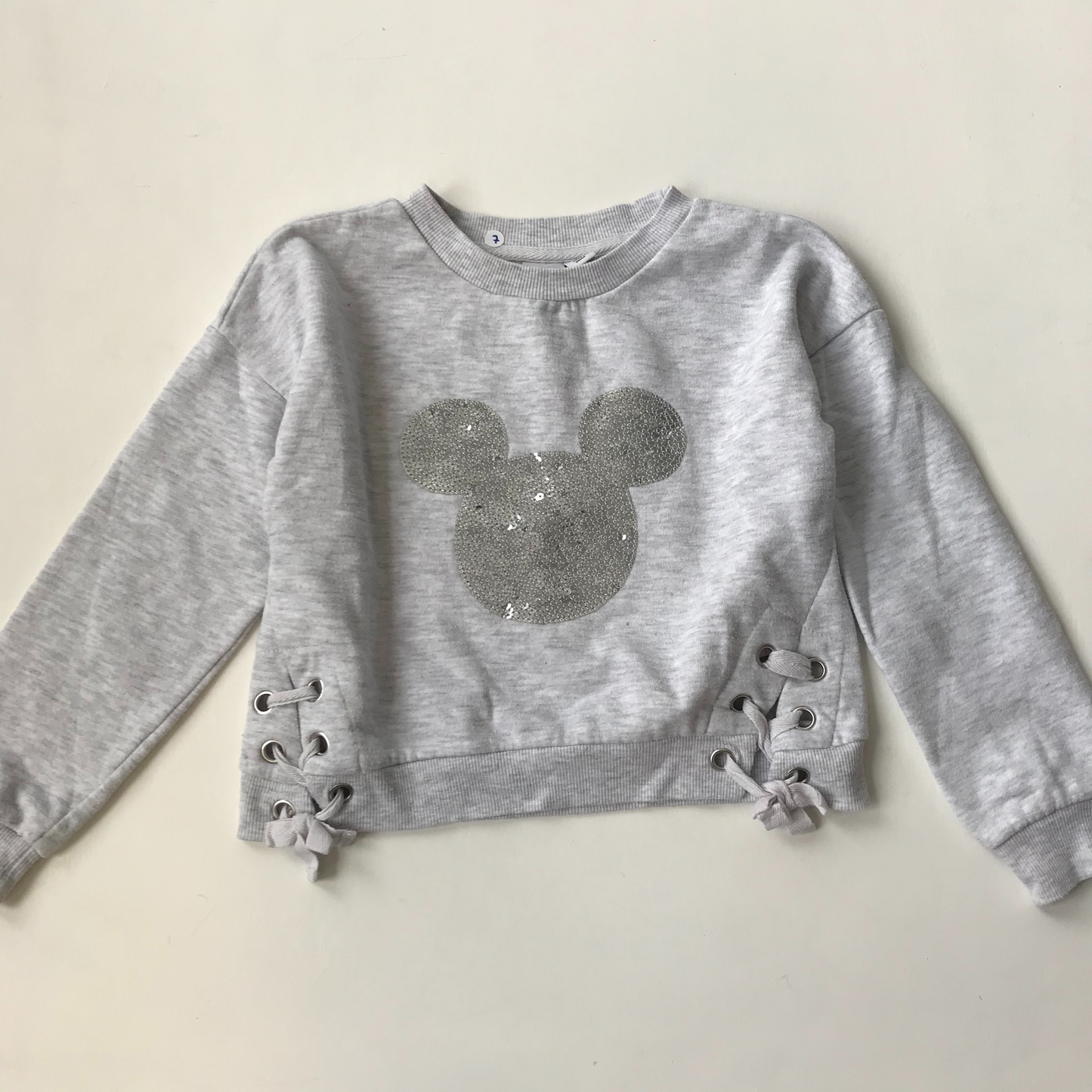 Sweatshirt - Sparkly Mickey Mouse - Age 7