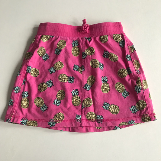 Skirt - Pink Pineapples - Age 7