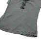 Girl 2 Girl Black Stripy T-shirt Age 5