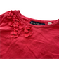 Boden Red Flower Detail T-shirt Age 5
