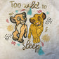 Tu Disney Lion King T-shirt Age 5