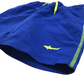 Bluezoo Royal Blue Neon Shark Swim Trunks Age 5