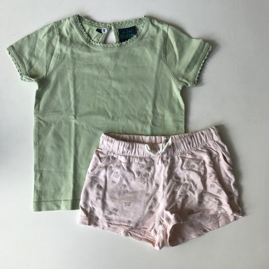 Boden T-shirt and H&M Shorts Bundle Age 5