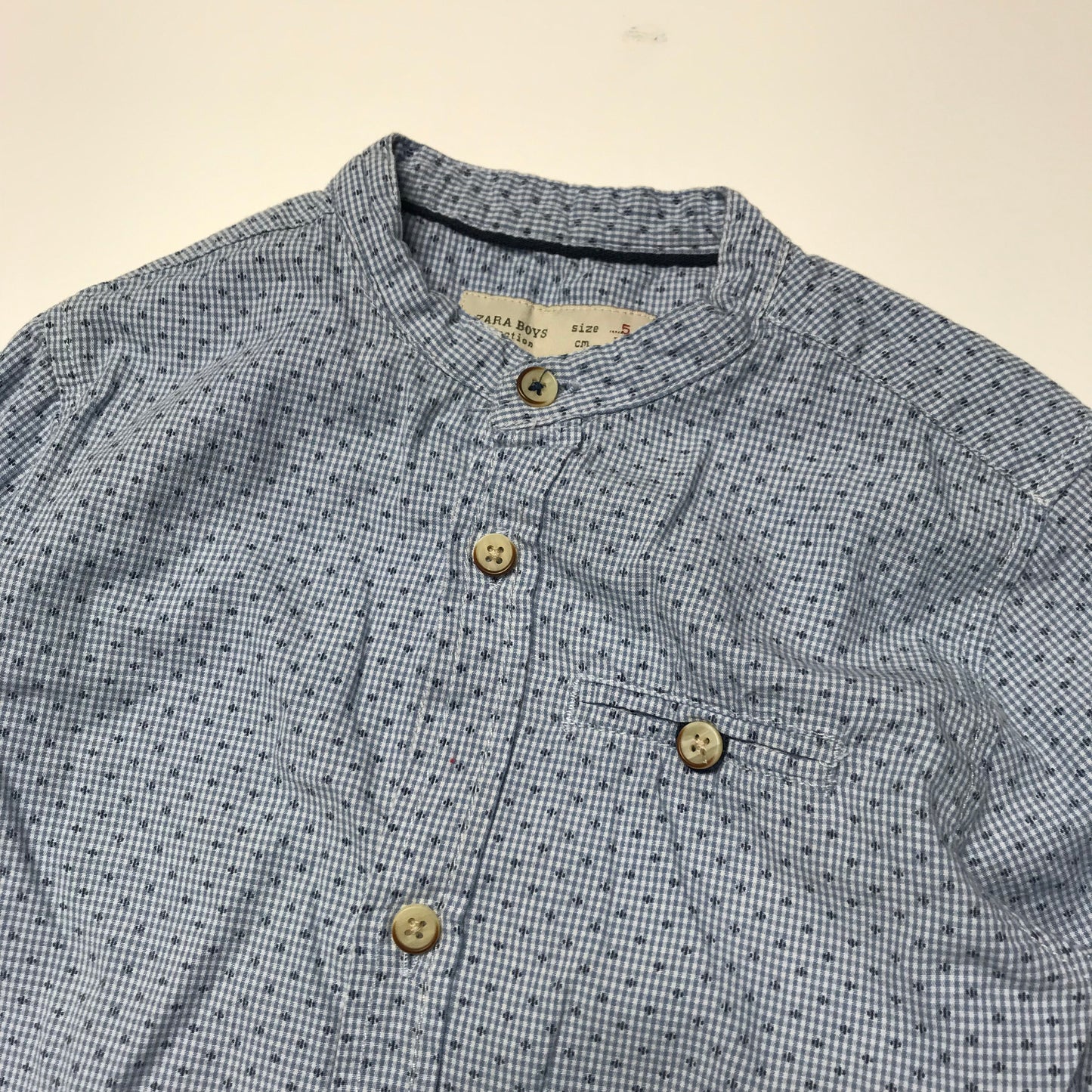 Zara Light Blue Shirt Age 5