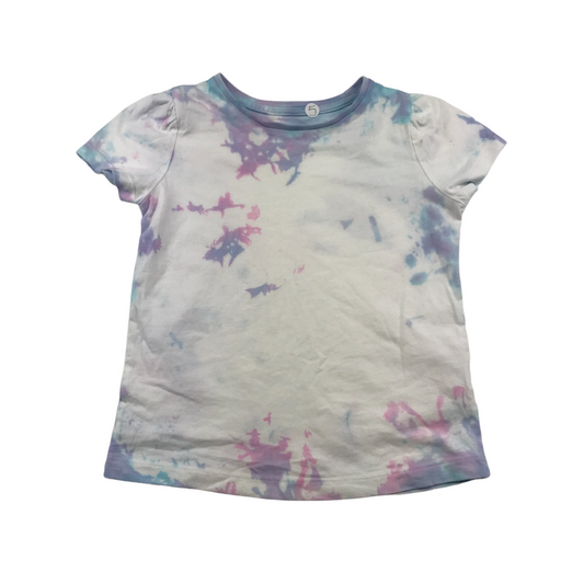 Tu White Pastel Tie Dye T-shirt Age 5