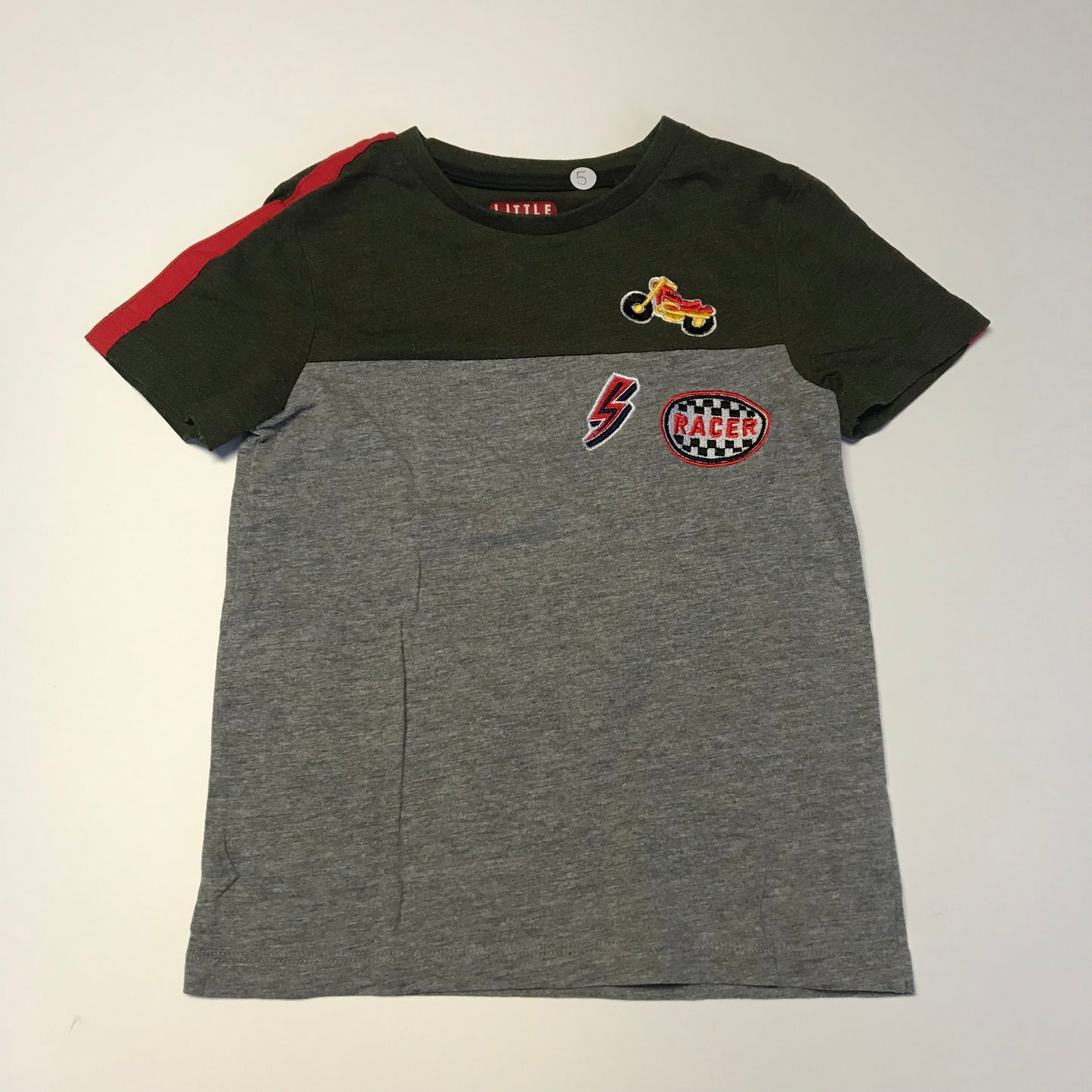 Tu Grey Racer T-shirt Age 5