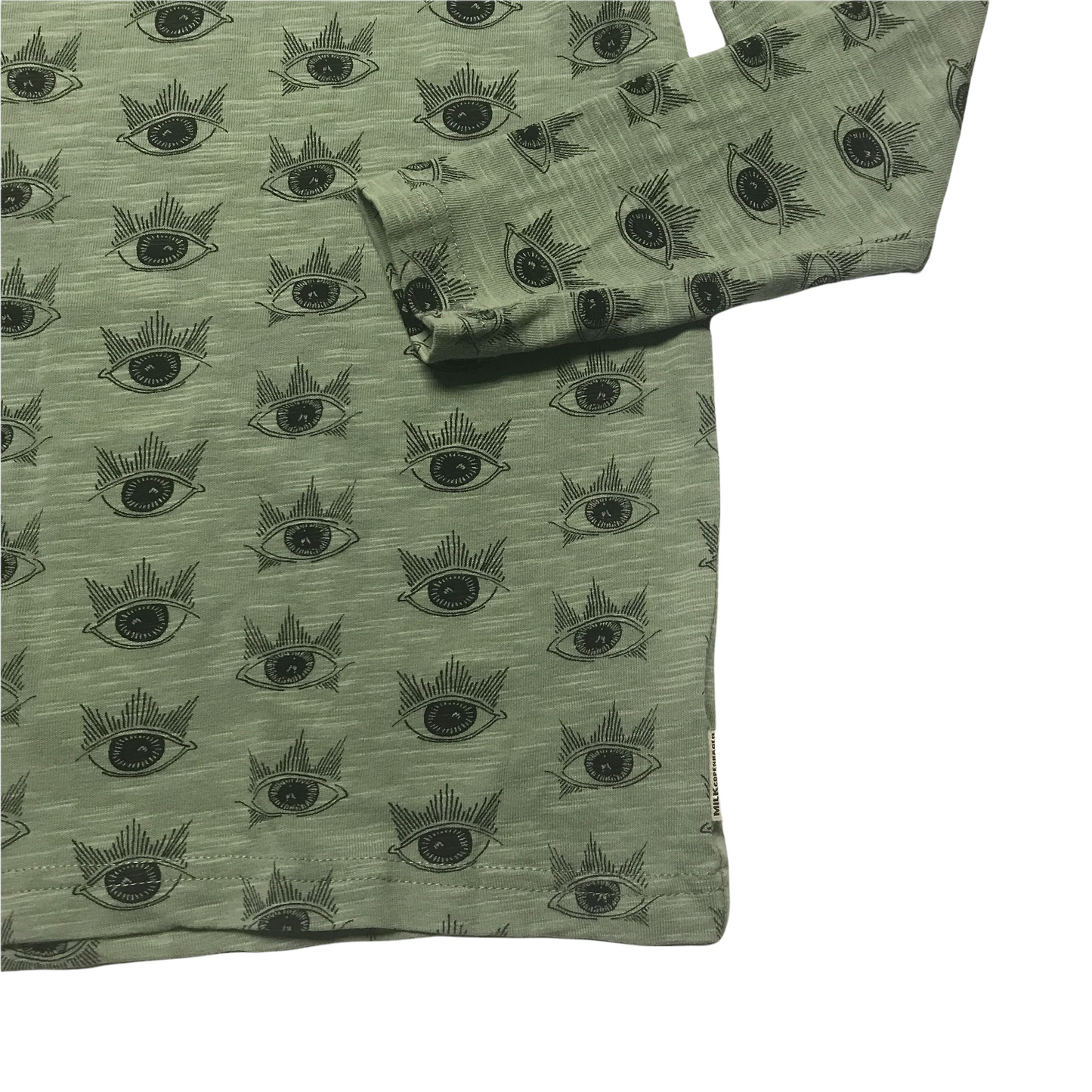 MILK Copenhagen Green Eye Print T-shirt Age 5