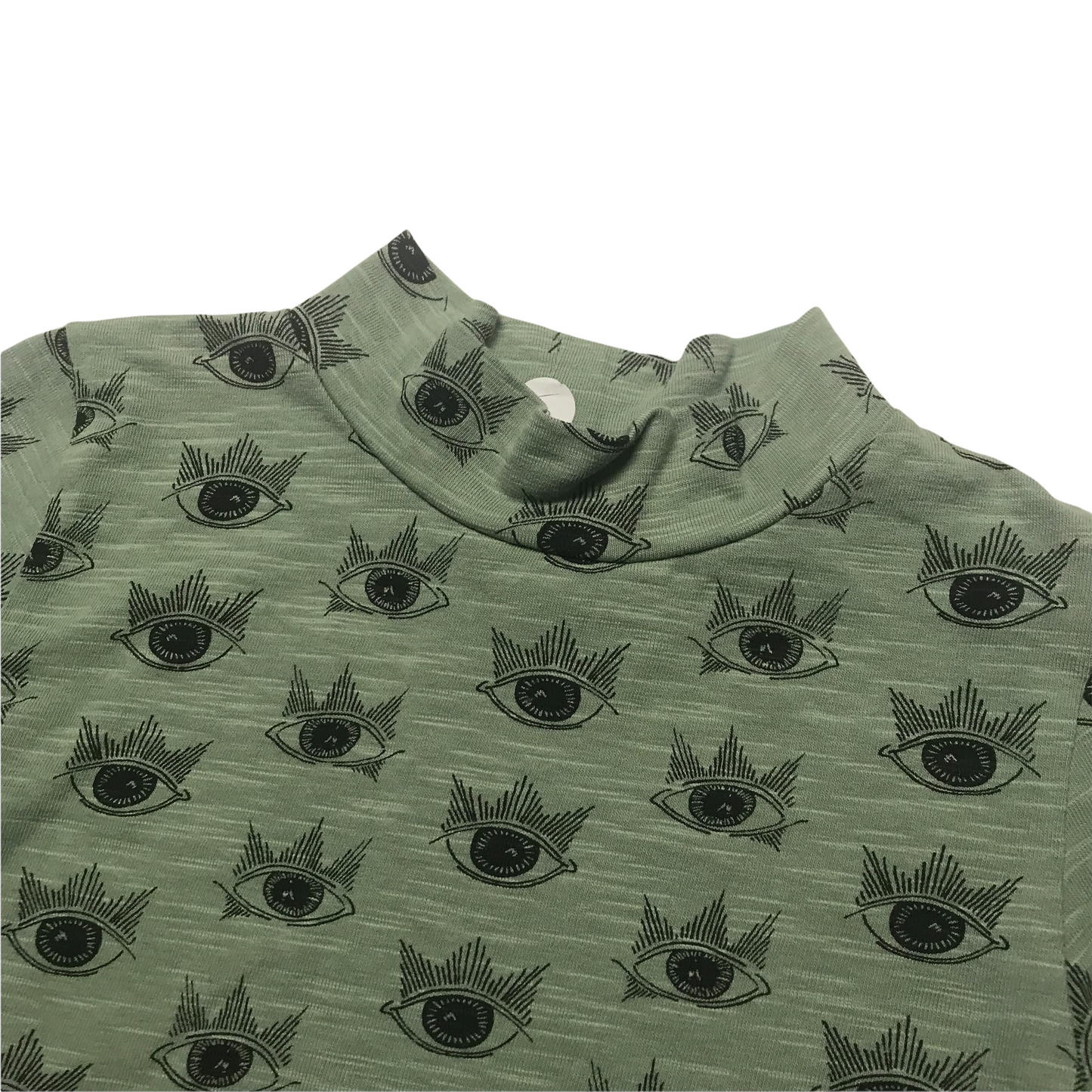 MILK Copenhagen Green Eye Print T-shirt Age 5