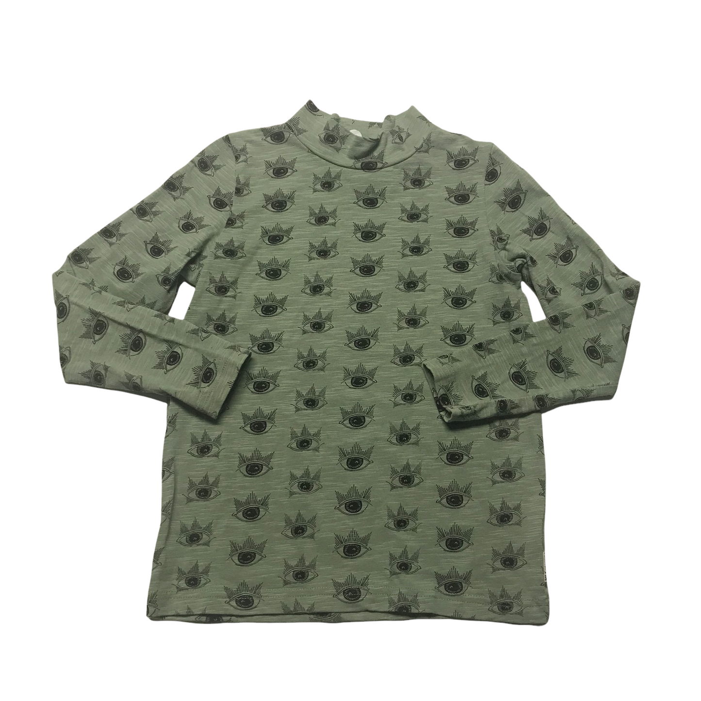 MILK Copenhagen Green Eye Print T-shirt Age 5