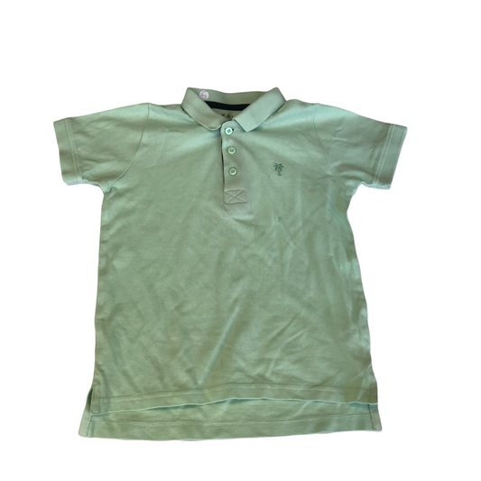 Nutmeg Light Green Polo Shirt Age 5