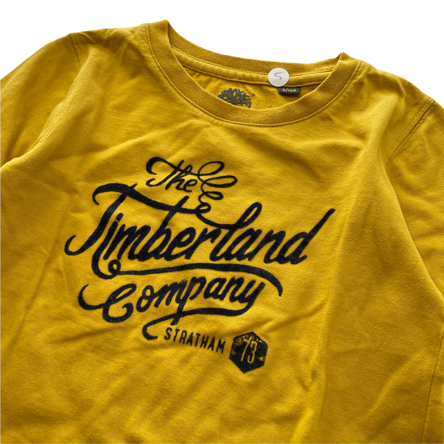 Timberland Yellow Long Sleeve T-Shirt Age 5