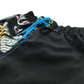 Bluezoo Black Graffiti Print Swim Trunks Age 5