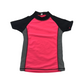 Next Pink and Grey Swim Top Age 5