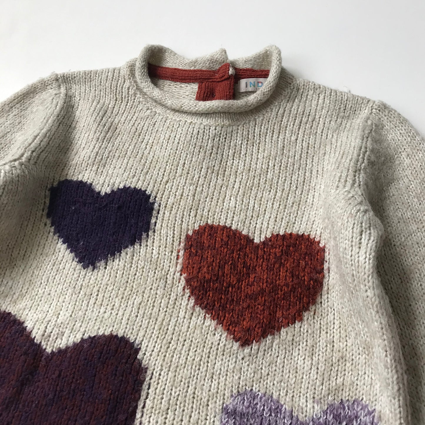 Jumper - Hearts - Age 5