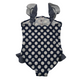 Orchestra Navy Blue Polka Dot Swimsuit Age 5