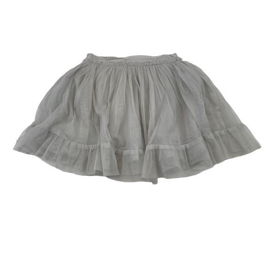 Little White Company Light Grey Tulle Skirt Age 5