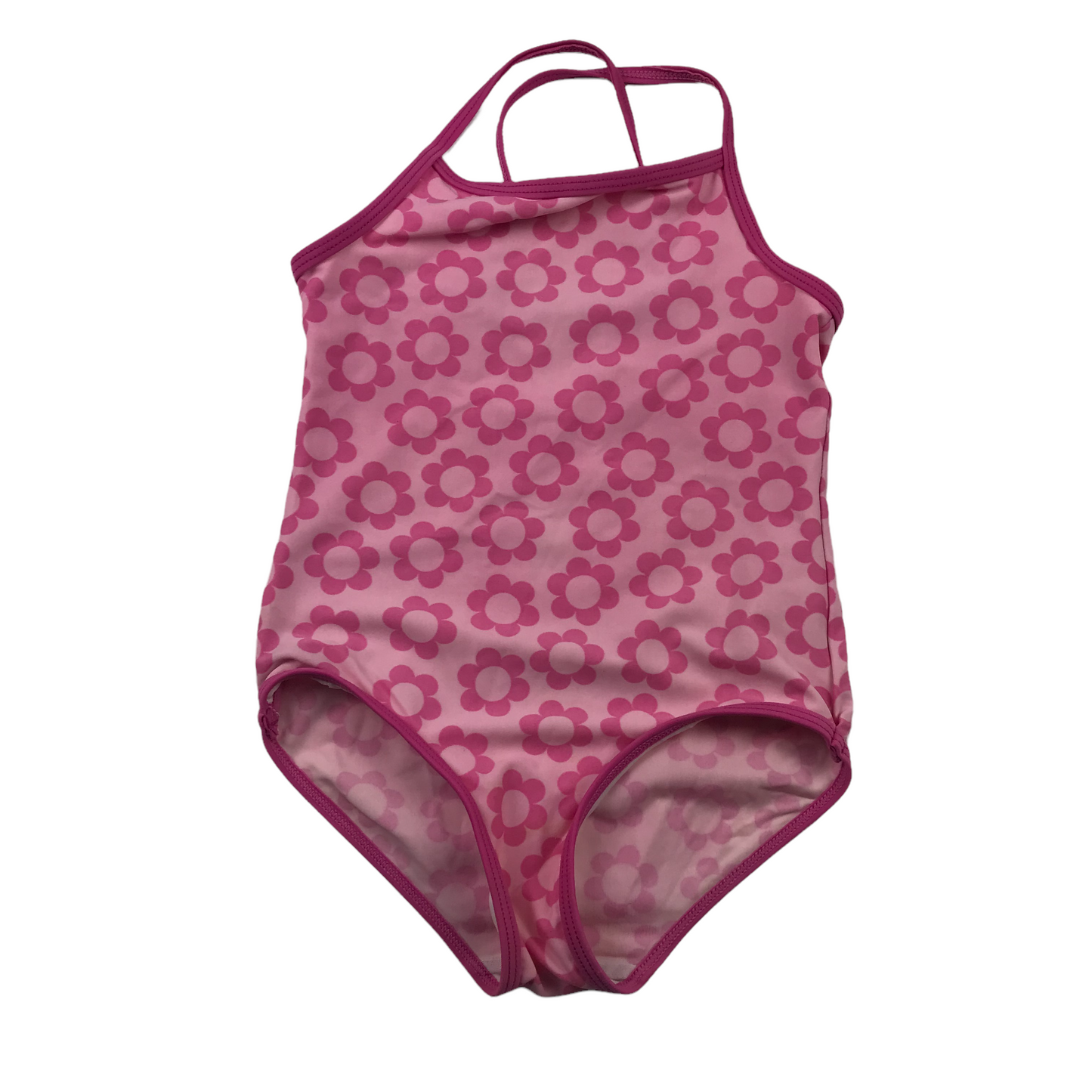 Tu Pink Floral Swimsuit Age 5