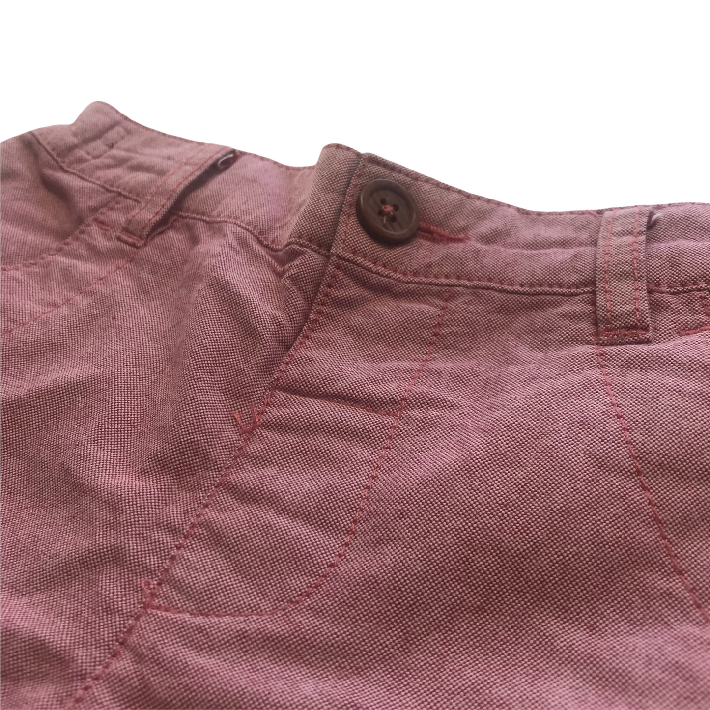 Next Light Red Chino Style Shorts Age 5