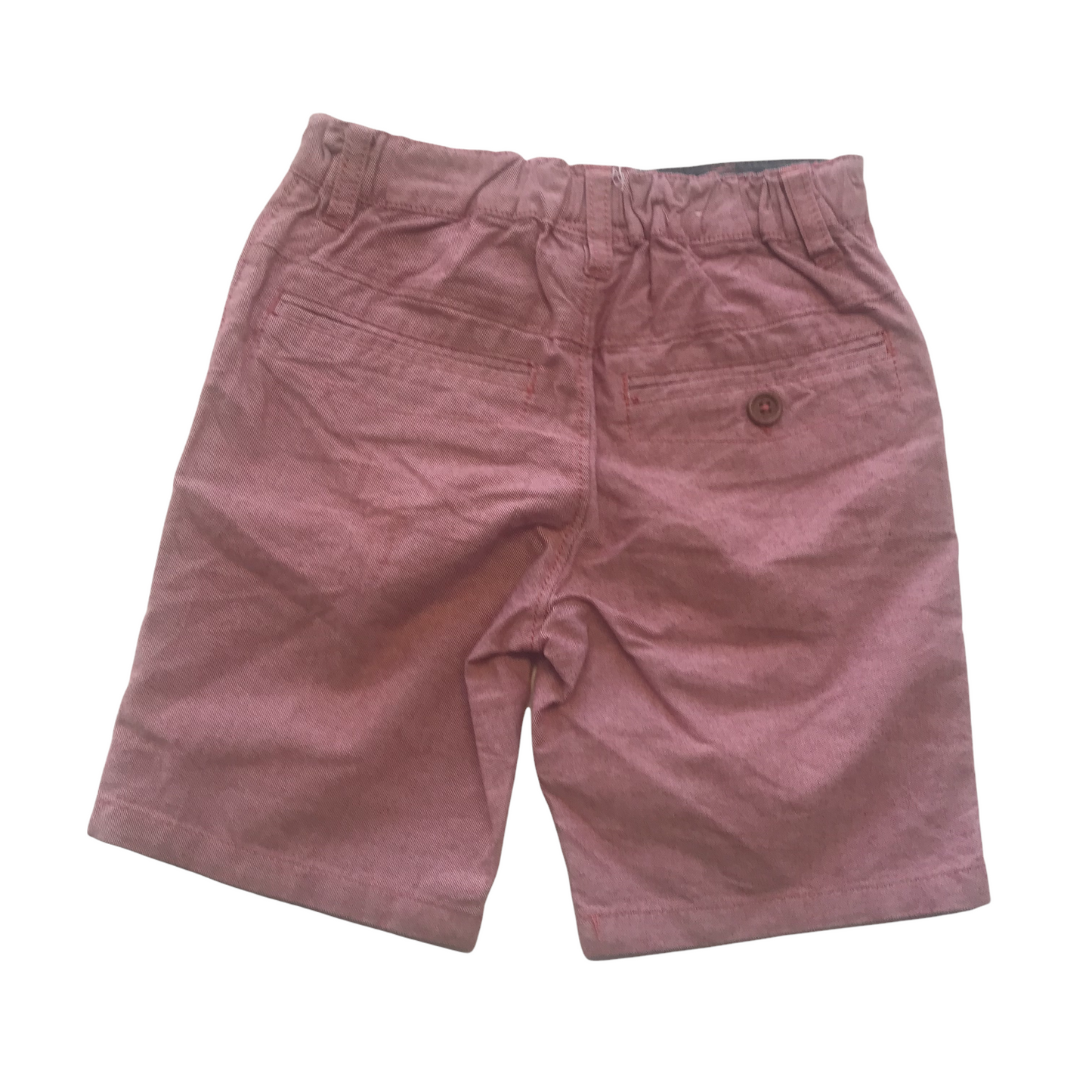 Next Light Red Chino Style Shorts Age 5