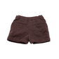 Nutmeg Redish Brown Tweed-style Shorts Age 5