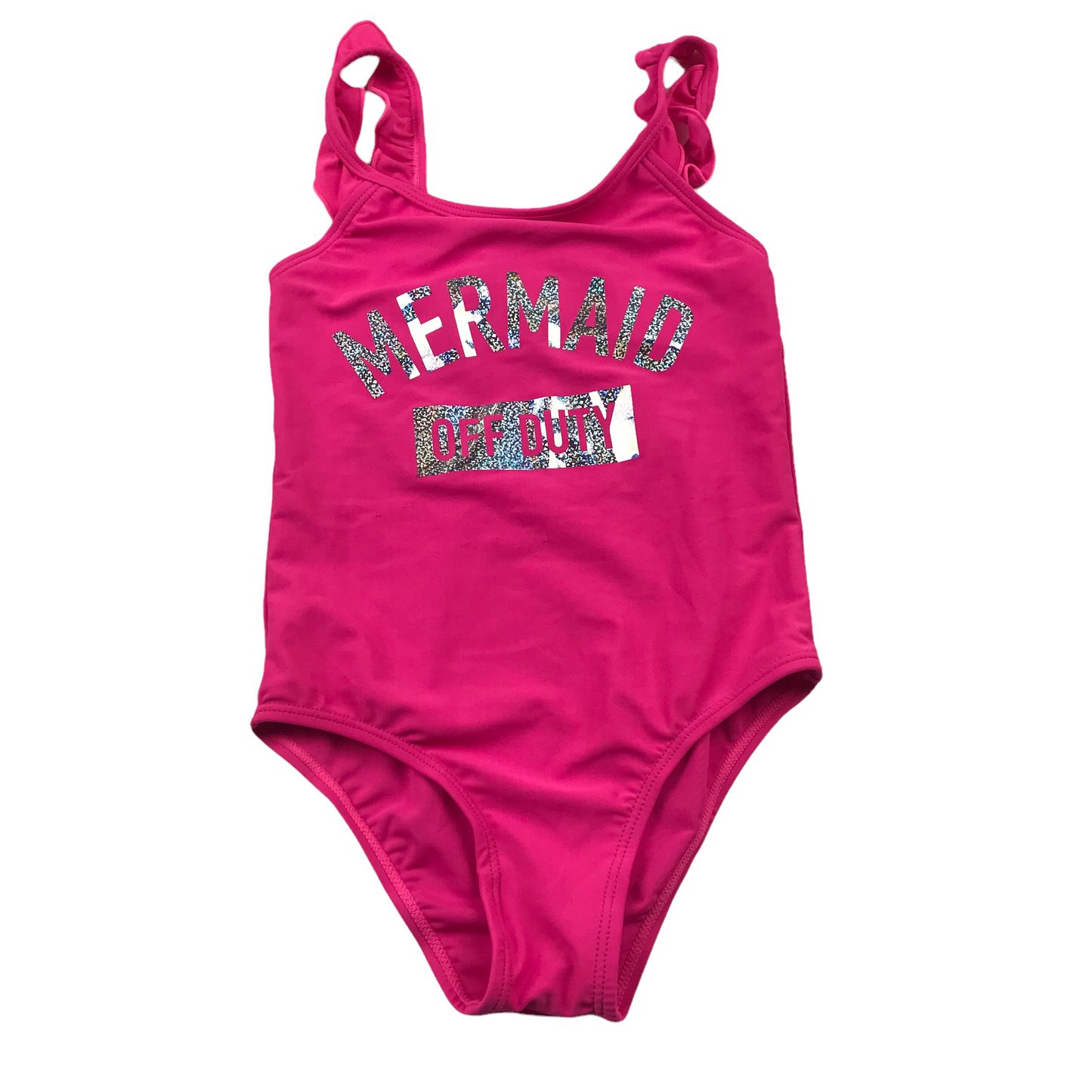 Primark Pink Mermaid Off Duty Swimsuit Age 5