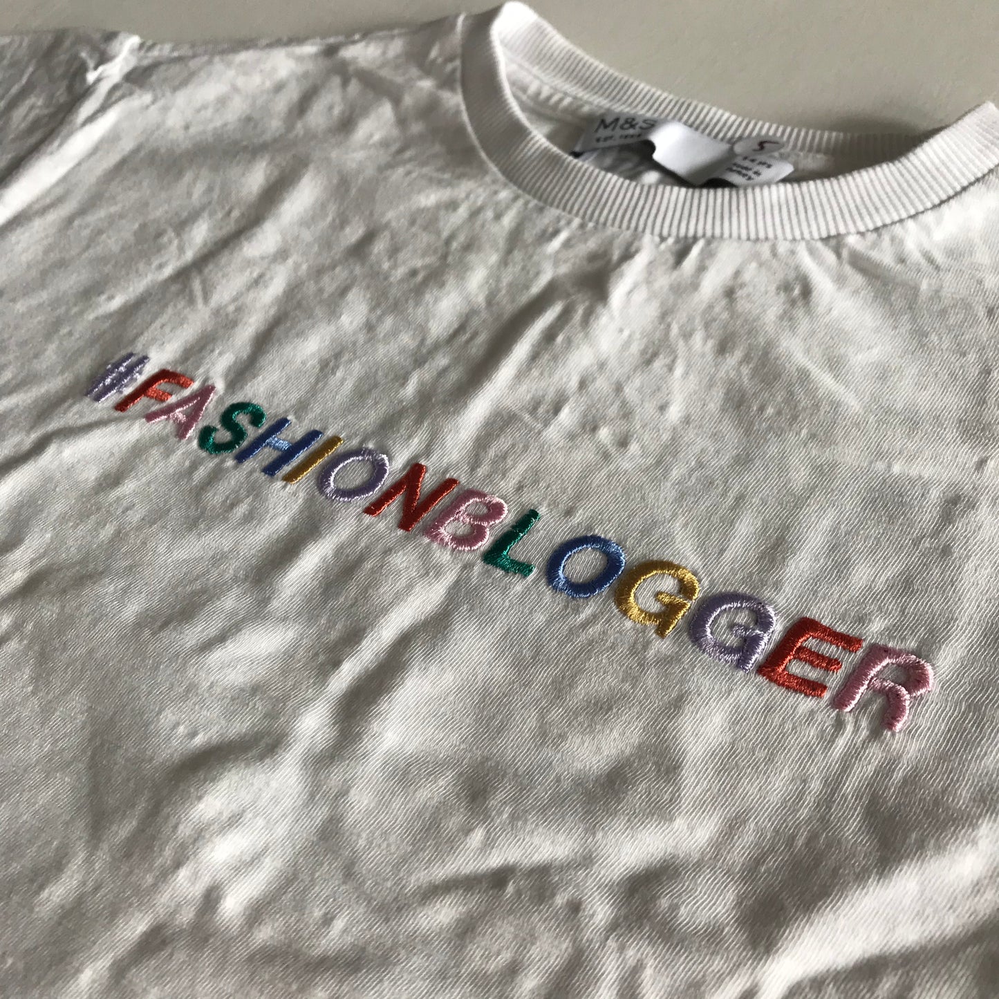 T-shirt - '#Fashionblogger' - Age 5