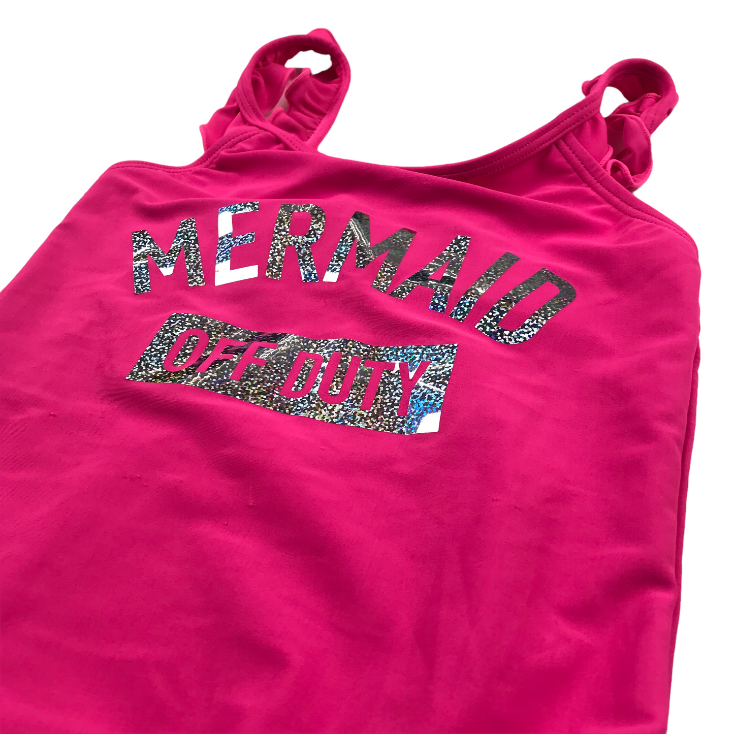 Primark Pink Mermaid Off Duty Swimsuit Age 5