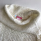 John Lewis White Loose Collar Jumper Age 5