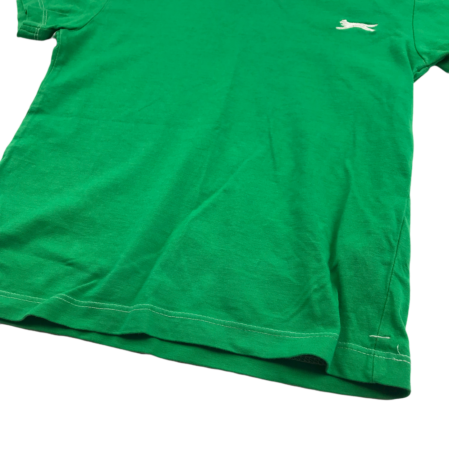 Slazenger Green Plain Logo T-shirt Age 5