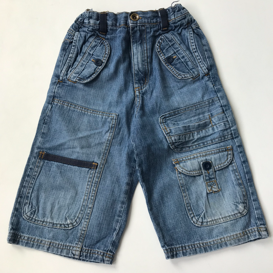 Shorts - Denim Cargo - Age 7