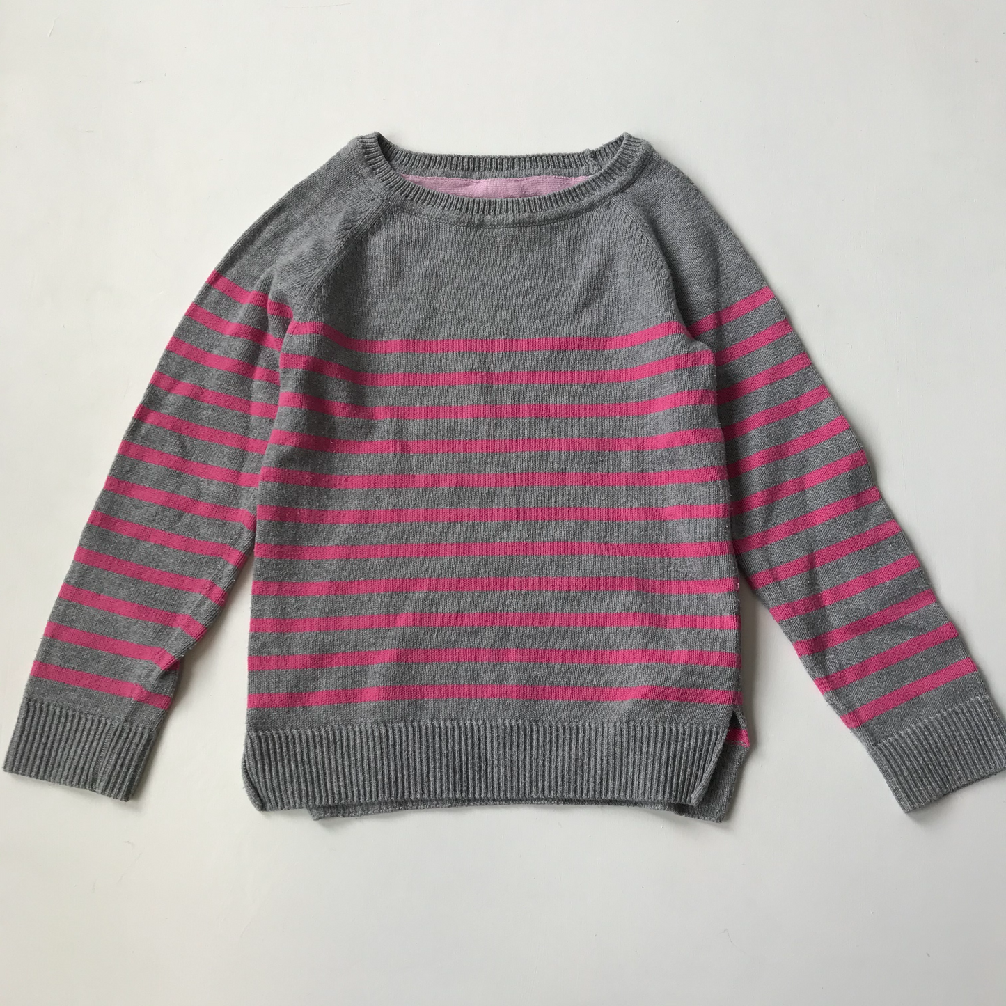 Jumper - Pink Stripes - Age 4