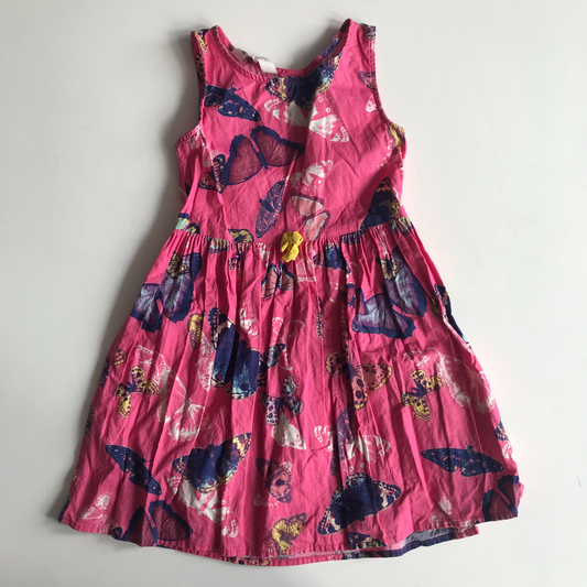 Dress - Pink & Butterflies - Age 5