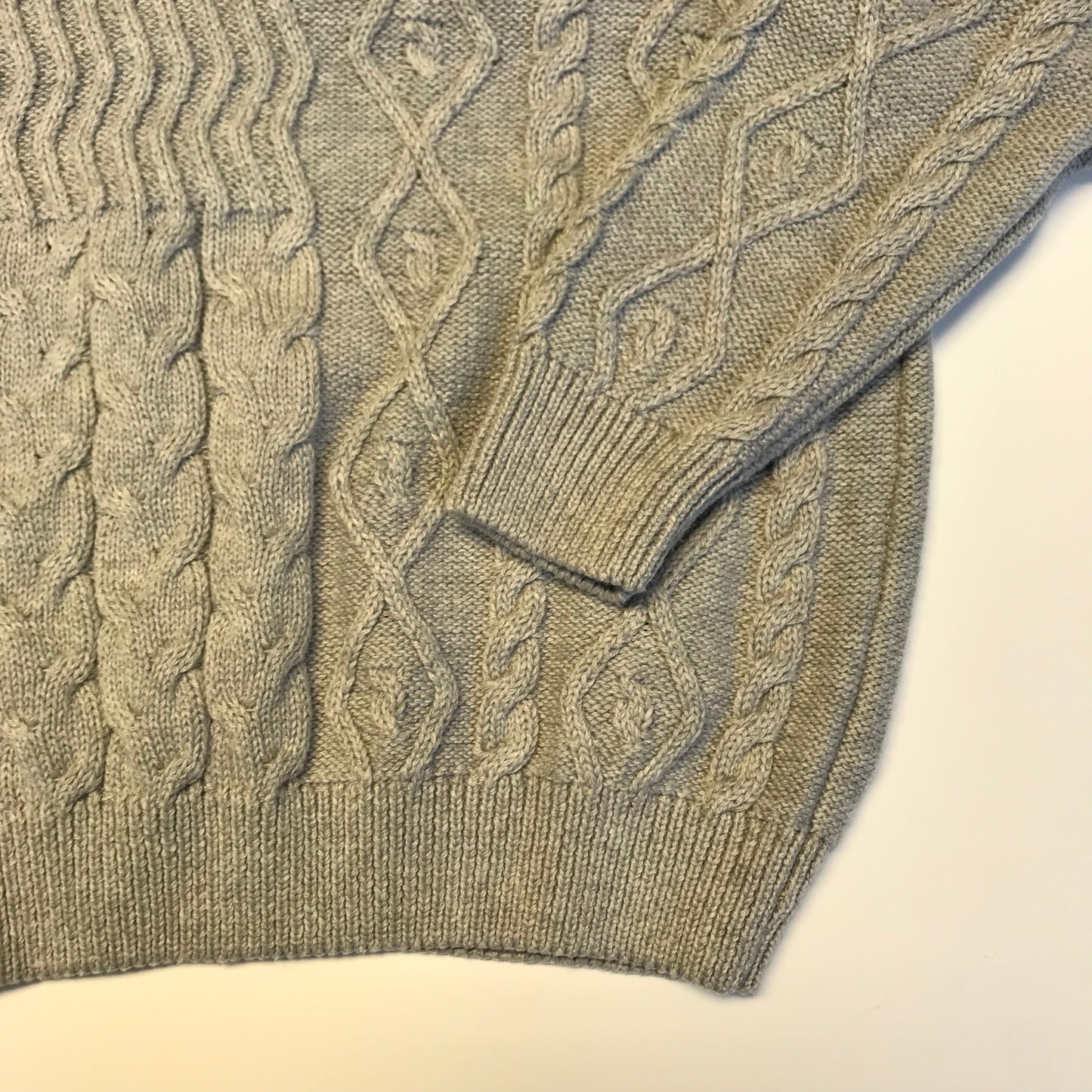 Primark Light Grey Knitted Jumper Age 6