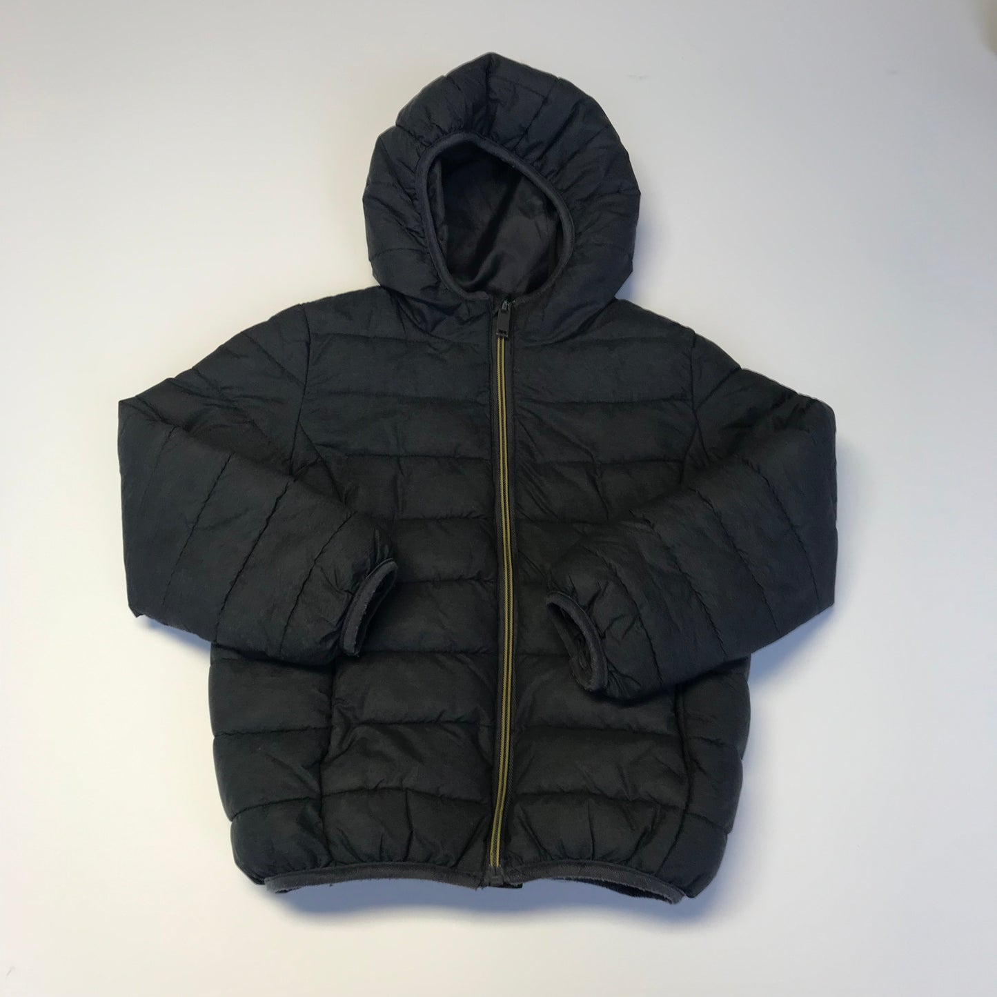 Nutmeg Grey Puffer Bomber Jacket Age 6