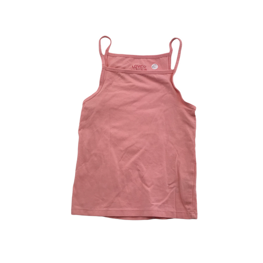 F&F Pink Plain Top Age 6