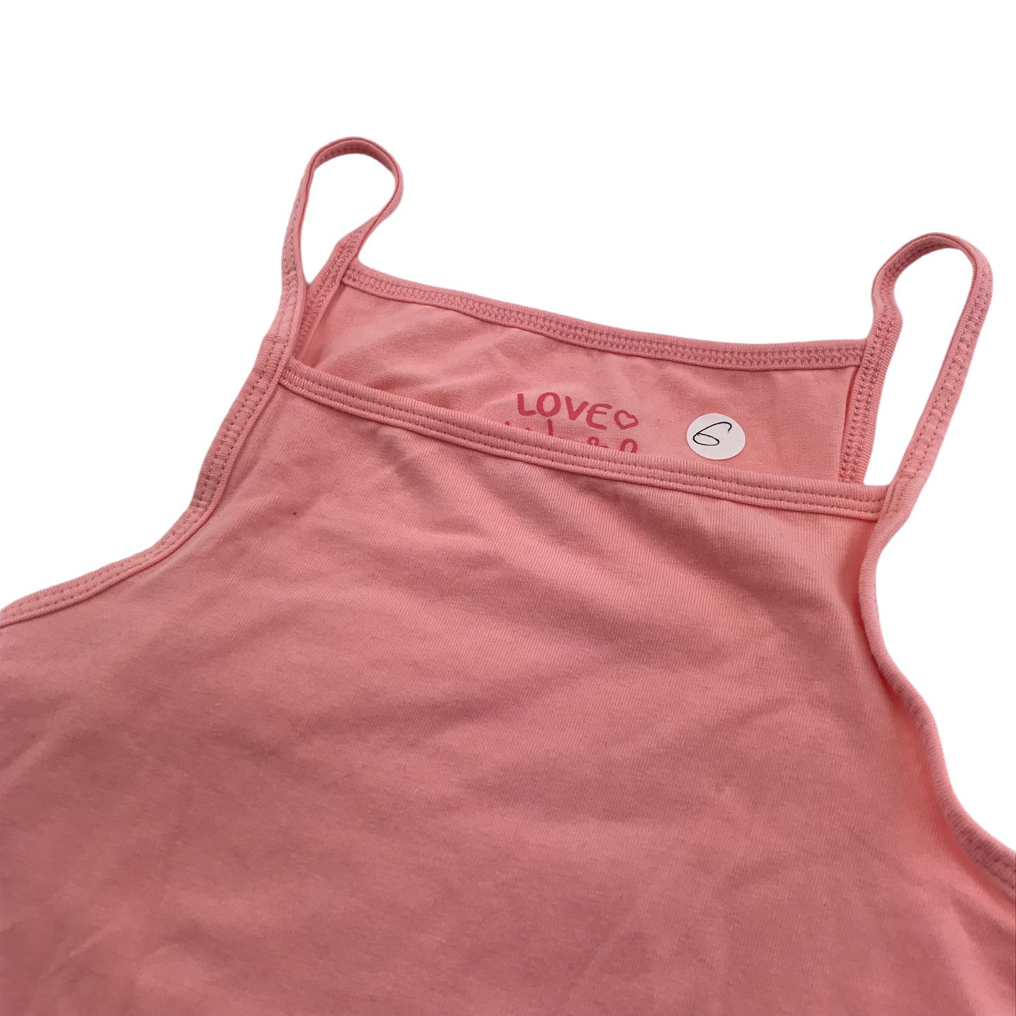 F&F Pink Plain Top Age 6