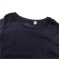 Navy Blue Shoulder Detail T-shirt Age 6