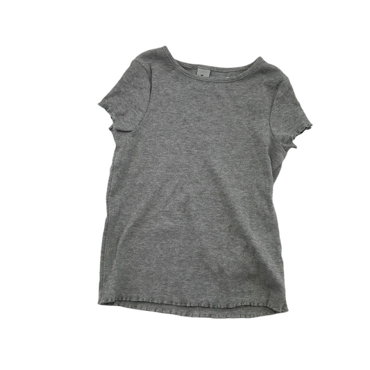 Tu Grey Plain T-shirt Age 6