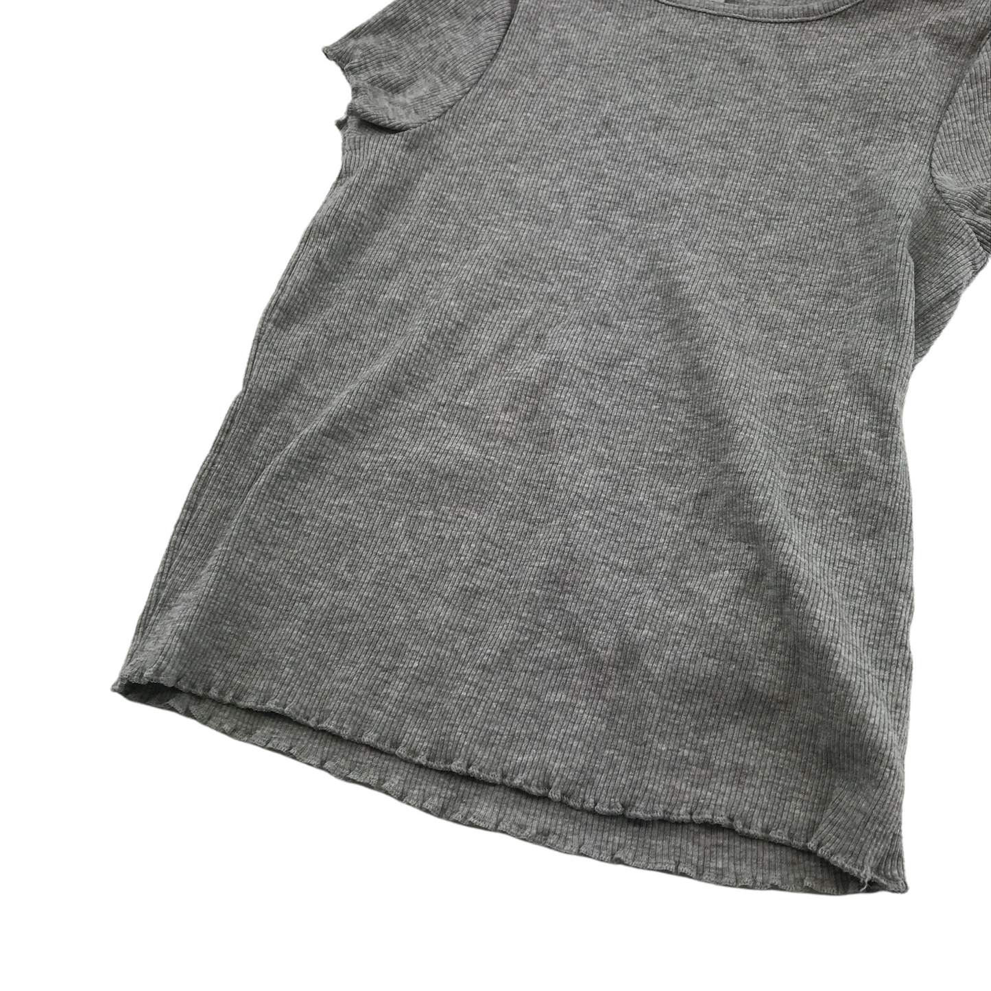 Tu Grey Plain T-shirt Age 6