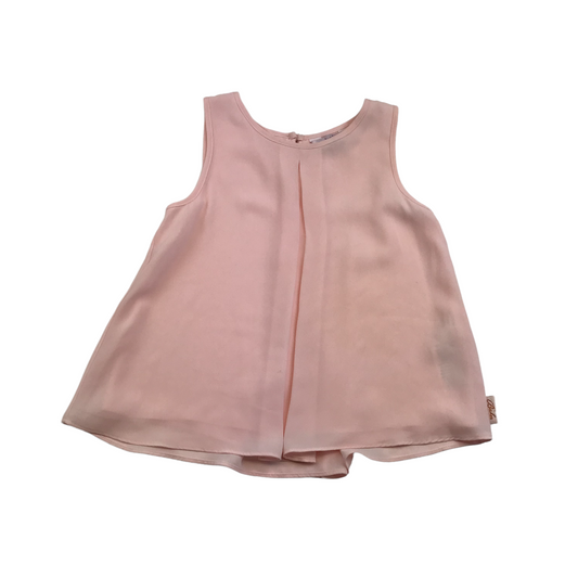 Ted Baker Light Pink Chiffon-Style Top Age 6