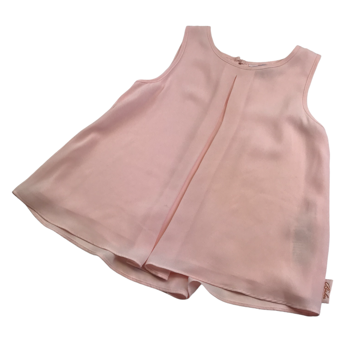 Ted Baker Light Pink Chiffon-Style Top Age 6