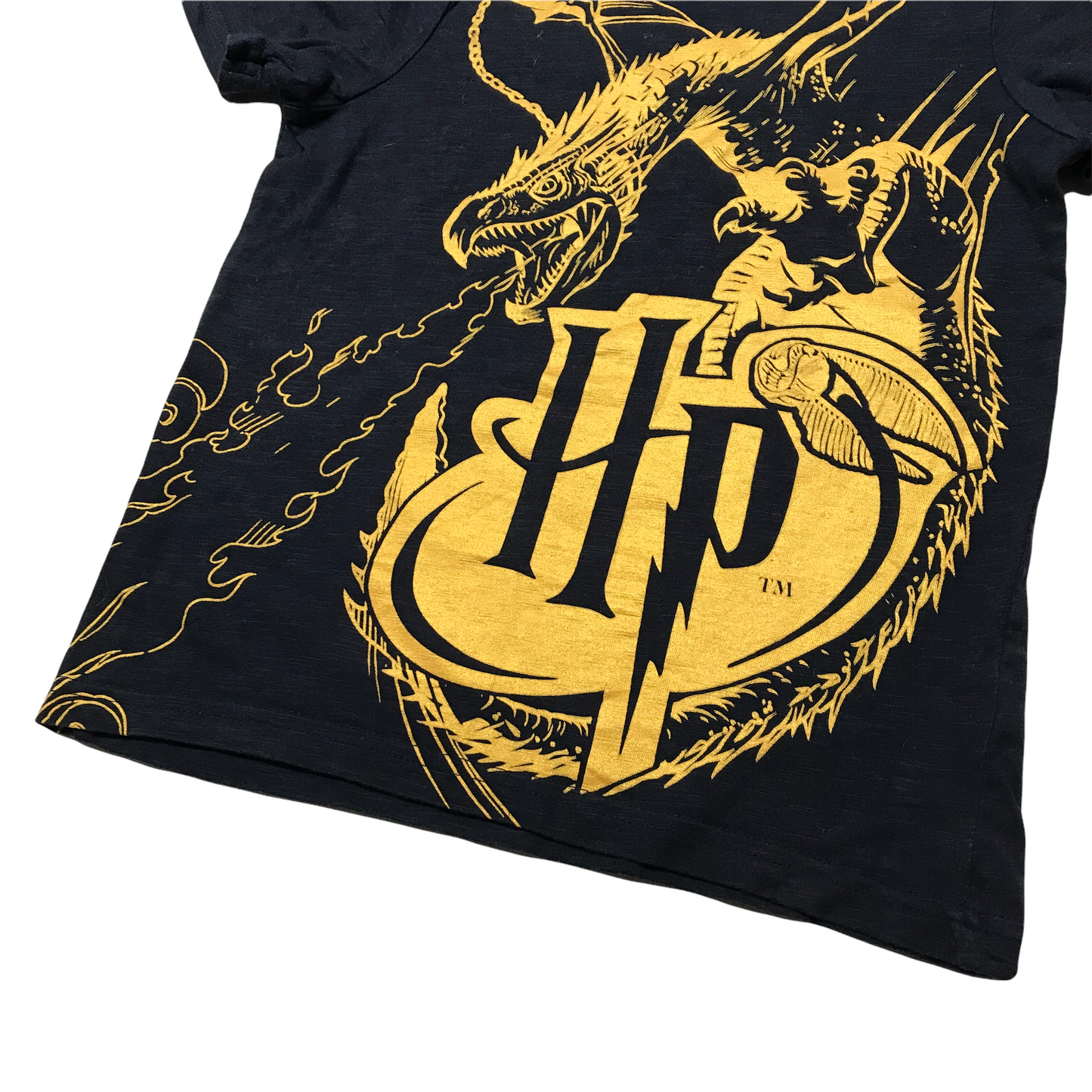 Tu Black Harry Potter T-shirt Age 6