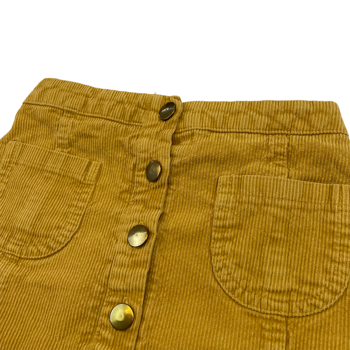 Nutmeg Yellow Corduroy Skirt Age 6