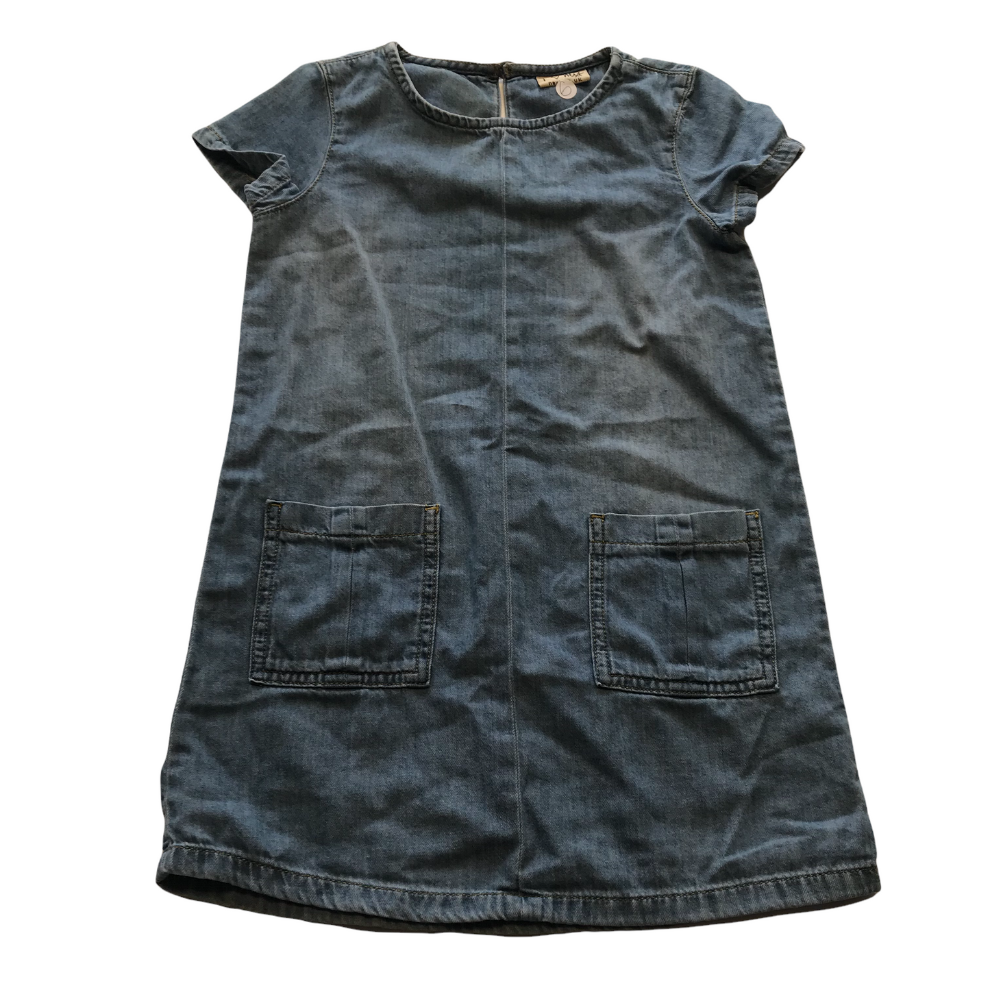 Next Blue Denim Dress Age 6